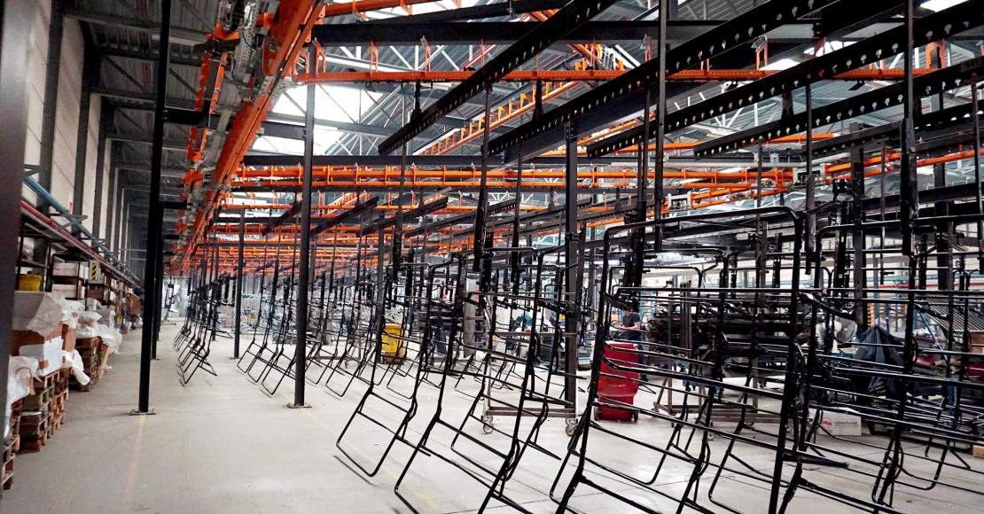 T1 Power and Free overhead conveyor - Sedac